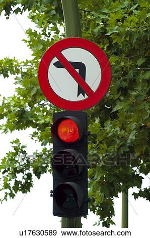 Stock Photo - Road, Road sign, Road signs, Traffic sign, Traffic signs, Exterior, Orders. Fotosearch