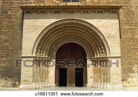 Spain, Spanish, Building, Church, Door, Entrance, Closed View Large Photo Image Stock Image - Spain, Spanish, Building, Church, Door, Entrance, Closed. Fotosearch