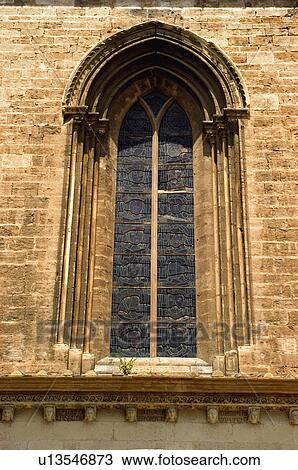 Spain, Spanish, Building, Church, Cathedral, Window, Gothic View Large Photo Image Stock Image - Spain, Spanish, Building, Church, Cathedral, Window, Gothic. Fotosearch