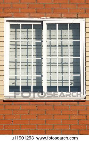 Stock Image - Spain, Spanish, Building, Window, Facade, Architecture, Architecture detail. Fotosearch