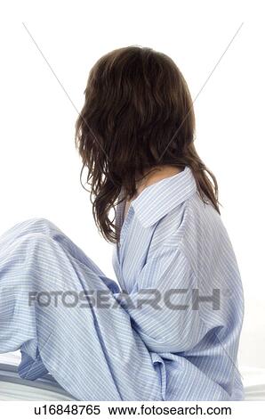 Woman, Beauty, Young, Young woman, Brown hair, Morning, Good morning View Large Photo Image Stock Photography - Woman, Beauty, Young, Young woman, Brown hair, Morning, Good morning. Fotosearch