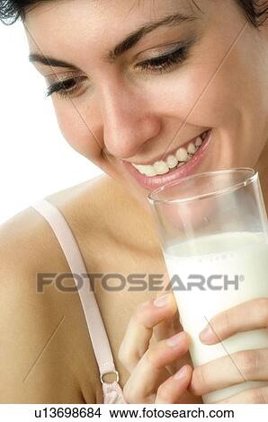 Woman, Breakfast, Having breakfast, Beauty, Young, Young woman, Brown hair View Large Photo Image Picture - Woman, Breakfast, Having breakfast, Beauty, Young, Young woman, Brown hair. Fotosearch