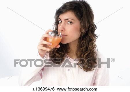 Woman, Breakfast, Having breakfast, Beauty, Young, Young woman, Brown hair View Large Photo Image Stock Photograph - Woman, Breakfast, Having breakfast, Beauty, Young, Young woman, Brown hair. Fotosearch