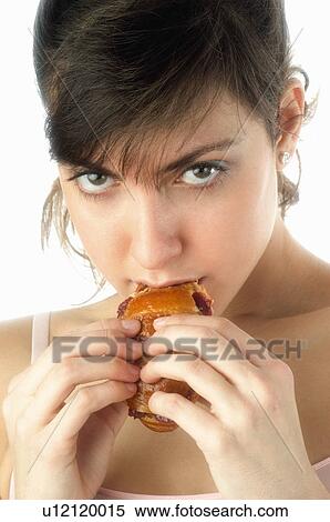 Woman, Breakfast, Having breakfast, Beauty, Young, Young woman, Morning View Large Photo Image Stock Photography - Woman, Breakfast, Having breakfast, Beauty, Young, Young woman, Morning. Fotosearch