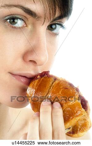 Woman, Breakfast, Having breakfast, Beauty, Young, Young woman, Morning View Large Photo Image Stock Photography - Woman, Breakfast, Having breakfast, Beauty, Young, Young woman, Morning. Fotosearch
