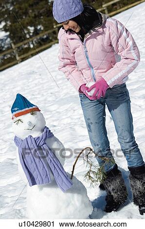 Woman, Young, Young woman, Beautiful, Winter, Clothes, Winter clothes View Large Photo Image Stock Image - Woman, Young, Young woman, Beautiful, Winter, Clothes, Winter clothes. Fotosearch
