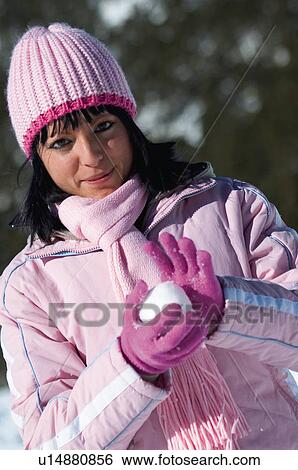Woman, Young, Young woman, Beautiful, Winter, Clothes, Winter clothes View Large Photo Image Stock Photograph - Woman, Young, Young woman, Beautiful, Winter, Clothes, Winter clothes. Fotosearch