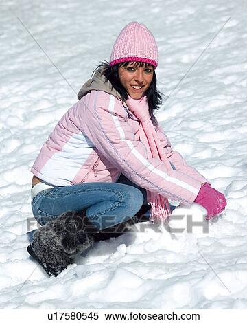 Woman, Young, Young woman, Beautiful, Winter, Clothes, Winter clothes View Large Photo Image Stock Photography - Woman, Young, Young woman, Beautiful, Winter, Clothes, Winter clothes. Fotosearch