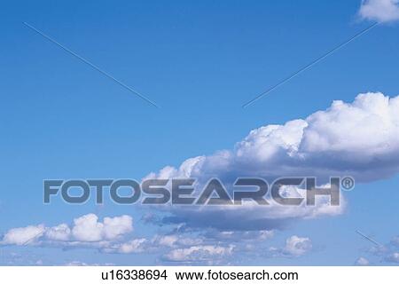 Picture - Clouds In Blue Sky. Fotosearch