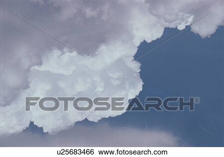 Clouds In Sky View Large Photo Image Stock Photograph - Clouds In Sky. Fotosearch
