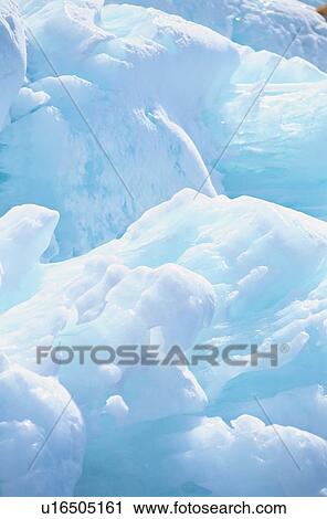 Stock Image - Ice Formations. Fotosearch