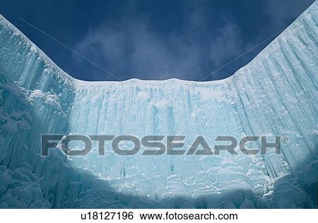 Stock Photograph - Ice Walls. Fotosearch