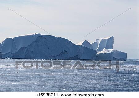 Stock Image - Icebergs. Fotosearch
