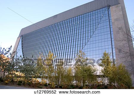 Stock Image - Central Library Marquette, Minneapolis, Minnesota, USA. Fotosearch