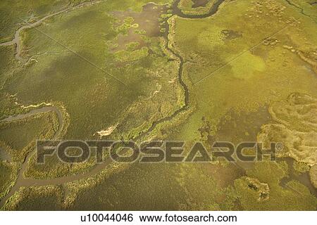 Aerial view of tributary on Bald Head Island, North Carolina View Large Photo Image Stock Photograph - Aerial view of tributary on Bald Head Island, North Carolina. Fotosearch