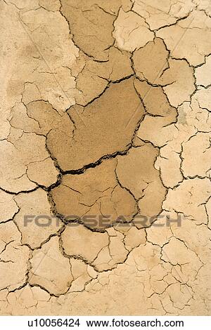 Close-up of dry, cracked dirt View Large Photo Image Picture - Close-up of dry, cracked dirt. Fotosearch