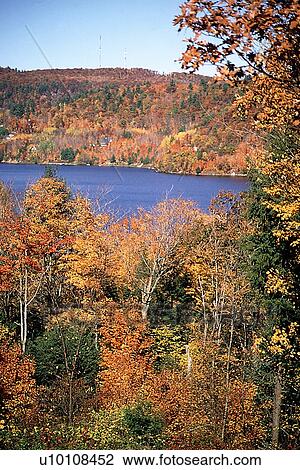 Lake in Autumn View Large Photo Image Stock Image - Lake in Autumn. Fotosearch