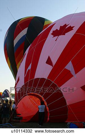 Gatineau Hot Air Balloon Festival, Quebec Canada View Large Photo Image Stock Image - Gatineau Hot Air Balloon Festival, Quebec Canada . Fotosearch