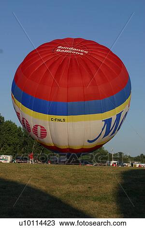 Stock Image - Gatineau Hot Air Balloon Festival, Quebec Canada. Fotosearch