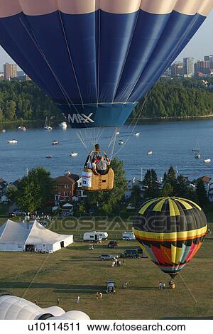Gatineau Hot Air Balloon Festival, Quebec Canada View Large Photo Image Stock Image - Gatineau Hot Air Balloon Festival, Quebec Canada. Fotosearch