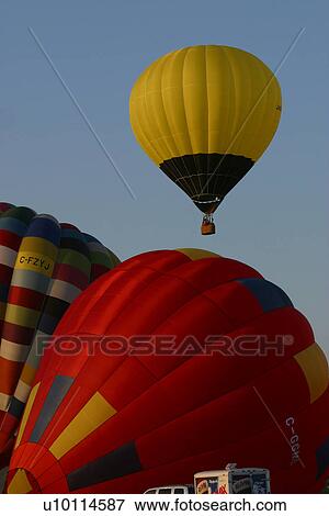 Gatineau Hot Air Balloon Festival, Quebec Canada View Large Photo Image Stock Photo - Gatineau Hot Air Balloon Festival, Quebec Canada . Fotosearch