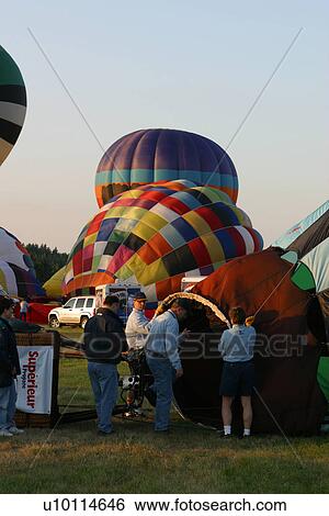 Gatineau Hot Air Balloon Festival, Quebec Canada View Large Photo Image Stock Photograph - Gatineau Hot Air Balloon Festival, Quebec Canada . Fotosearch