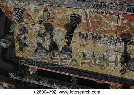 Stock Image - background, industrial, surface, texture, oxidation, rust. Fotosearch