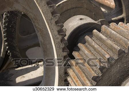 Stock Photo - Close-Up, Concepts, Day, Gear. Fotosearch