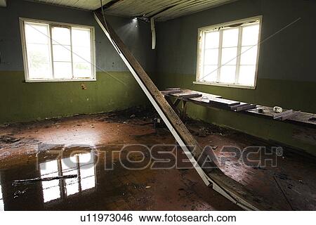 Stock Photograph - Plank, Windows, Indoors. Fotosearch