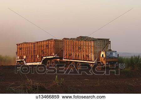big rig, brown, agriculture View Large Photo Image Stock Photo - big rig, brown, agriculture. Fotosearch