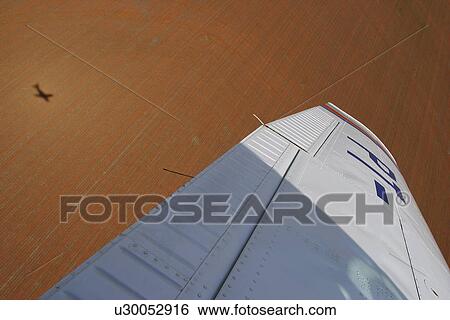 Stock Photograph - aircraft, airplane, airborne. Fotosearch