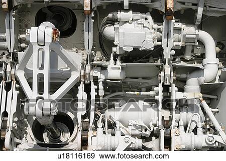 Stock Photo - aircraft, close-up, view, outdoors, sky, aviation. Fotosearch