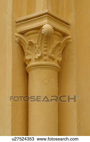 Stock Image - Pillar, Pole, Beam, Support, Construction, Structure. Fotosearch