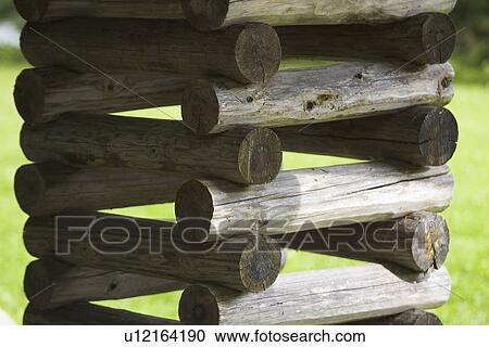 Stock Image - Building Material, Grass, Day, Close-Up, Arrangement. Fotosearch