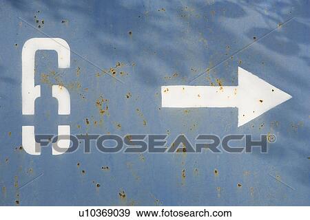 Stock Photo - Appearance, Design, Blue, Arrow, Alphabet. Fotosearch