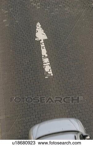 Stock Image - street, outdoors, way, path, road, pattern. Fotosearch