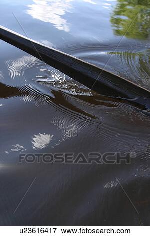 Stock Photo - wooden, outdoor, leisure, lake, sports, recreation. Fotosearch
