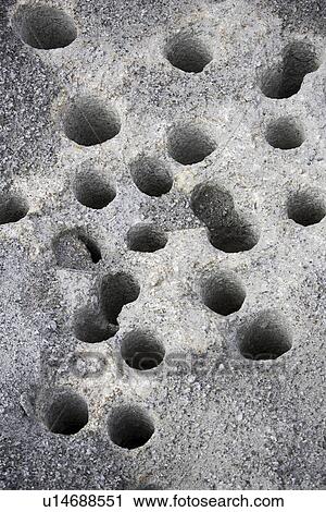 Stock Image - Holes, Art, Granules, Day, Close-Up, Appearance. Fotosearch