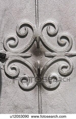 Stock Image - Embossed, Carving, Creation, Craft, Close-Up, Artistic. Fotosearch