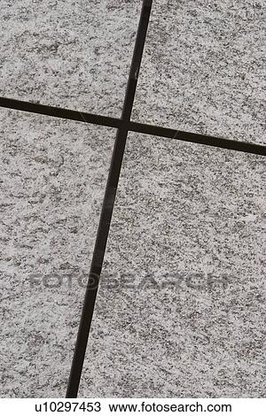 Stock Image - engraved, marking, wall, concrete, tilted, cross. Fotosearch