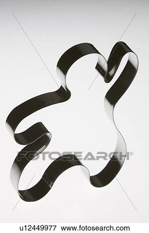 Stock Photo - Black And White, Close-Up, Curve, Cut Out, Indoors, Metal. Fotosearch
