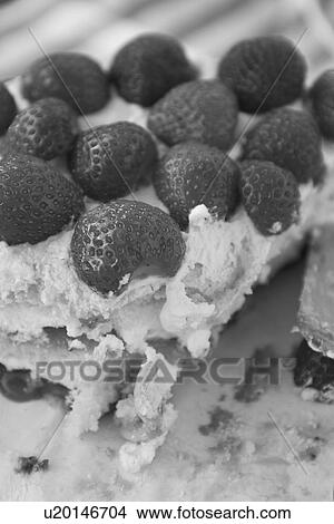 Eatable, Cake, Dessert, Creamy, Black And White, Arranged View Large Photo Image Picture - Eatable, Cake, Dessert, Creamy, Black And White, Arranged. Fotosearch