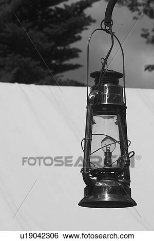 Stock Photograph - Lamp, Black And White, Household, Day, Bulb, Antique. Fotosearch