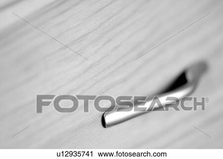 Stock Image - metal, handle, decorative, design, shine, art. Fotosearch