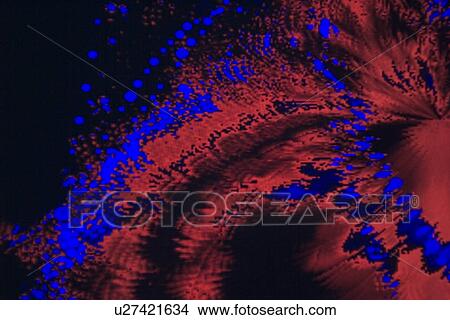 Black Background, Computer Graphic, Close-Up, Blue, Abstract View Large Illustration Stock Illustration - Black Background, Computer Graphic, Close-Up, Blue, Abstract. Fotosearch