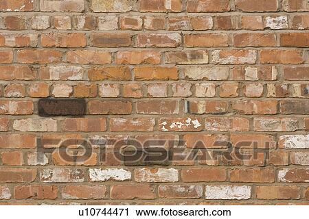 Stock Image - Brick, Brick Wall, Brown, Close-Up, Day. Fotosearch