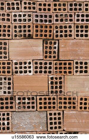 Brick, Hole, Design, Close-Up, Arrangement View Large Photo Image Stock Image - Brick, Hole, Design, Close-Up, Arrangement. Fotosearch