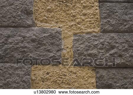 Stock Image - close-up, outdoor, concrete, cement, wall, structural. Fotosearch