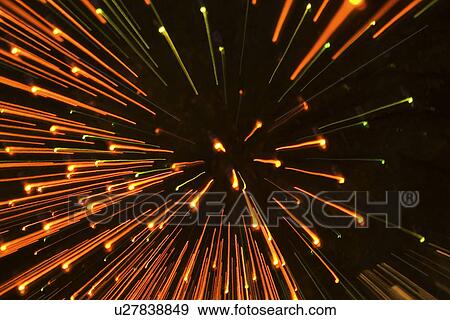 Stock Photo - Bright, Colorful, Fireworks, Glitter. Fotosearch