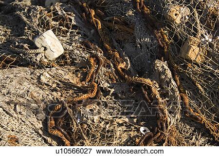 Stock Photo - Chain, Day, Fishing Net. Fotosearch